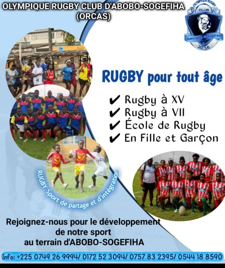 Le Rugby, oui ça existe bel et bien... - Orca-s RUGBY À ABOBO | Facebook