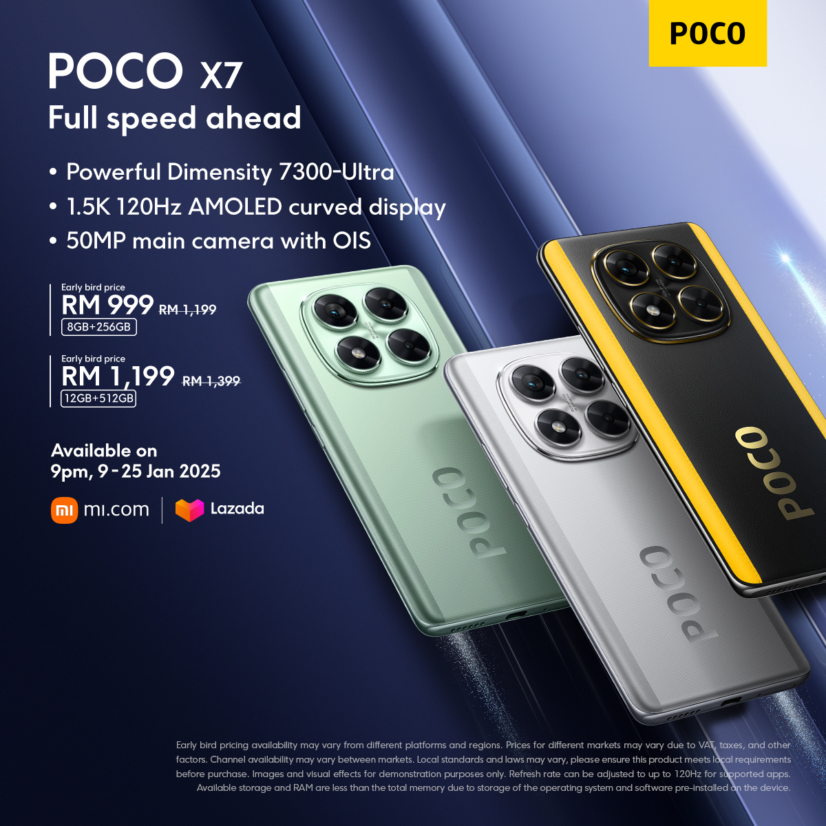 Level up your gaming with the POCO X7 Series! ? Why settle when 
