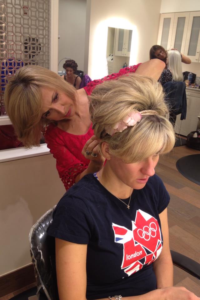 Calista by Maria McCool - I always love adding accessories to the hair ...