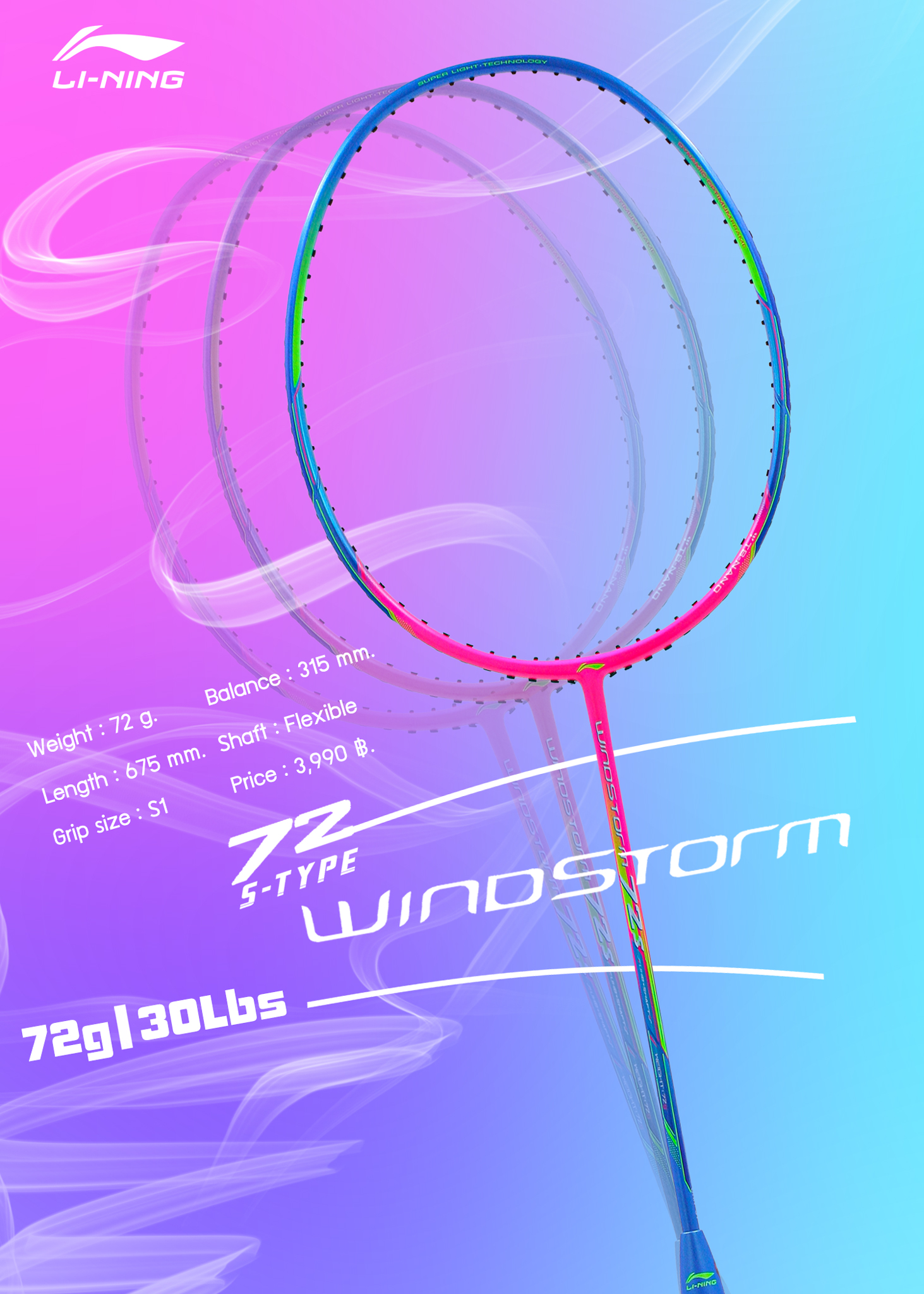 Li-ning - กลับมาอีกครั้ง กับไม้ในตำนาน ที่แหวกทุกกฎของ Super light ...