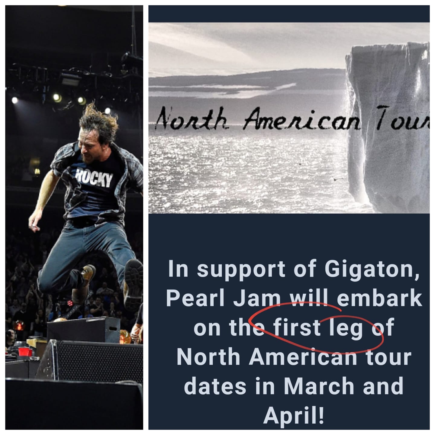 Just Announced: Pearl Jam 2025 U.S. Tour Dates. Sign up now for 