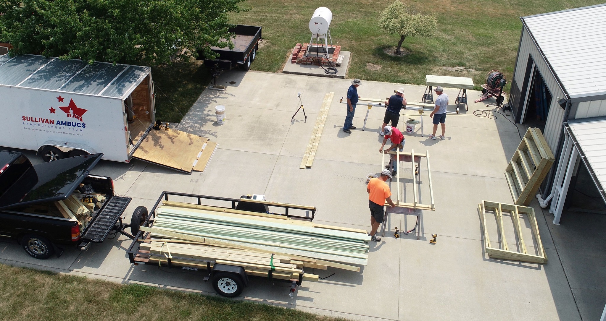 National AMBUCS - The Sullivan, IL AMBUCS Chapter builds...