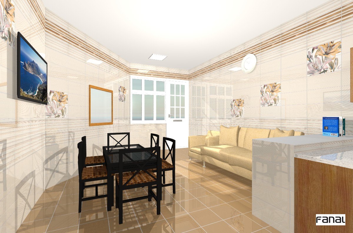 تصميم المطبخ الحار والبارد