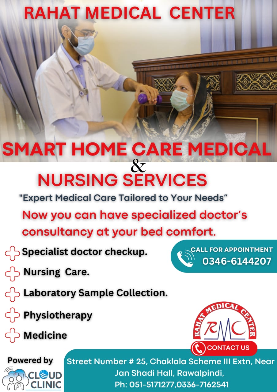 Rahat - SMART HOME CARE MEDICAL & NURSING SERVICES 