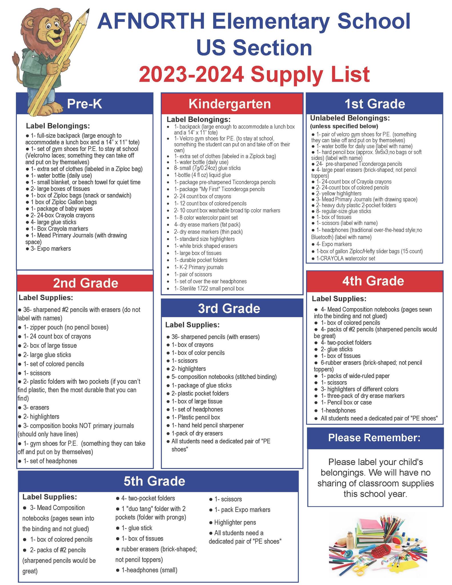 AFNORTH Families,... - DODEA AFNORTH US Elementary School