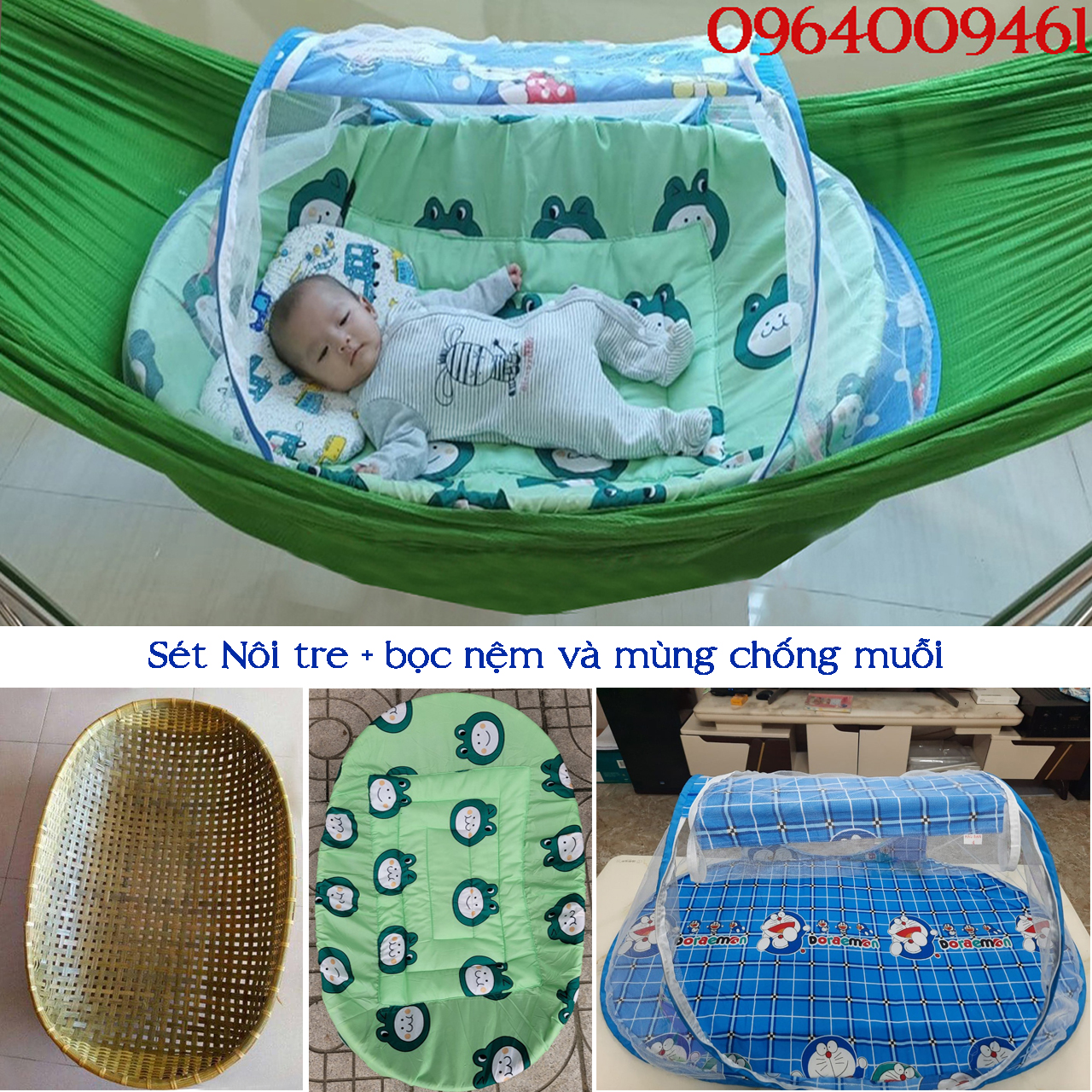 Nôi Tre Nằm Đặt Võng