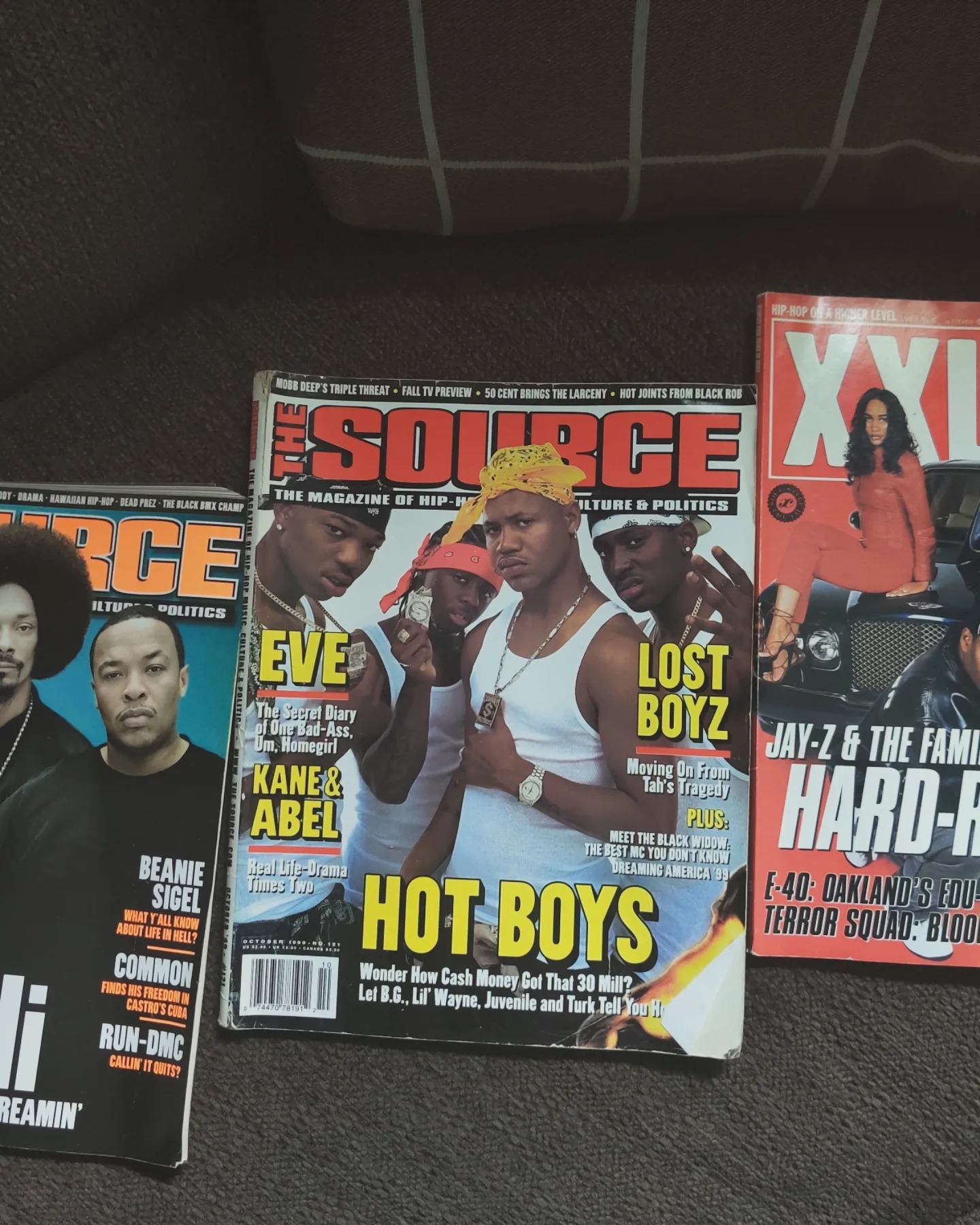 Comparing The Source, XXL, and Vibe magazines