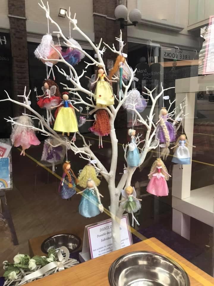 Craft Fair Shop - The fairies are back in the shop window...