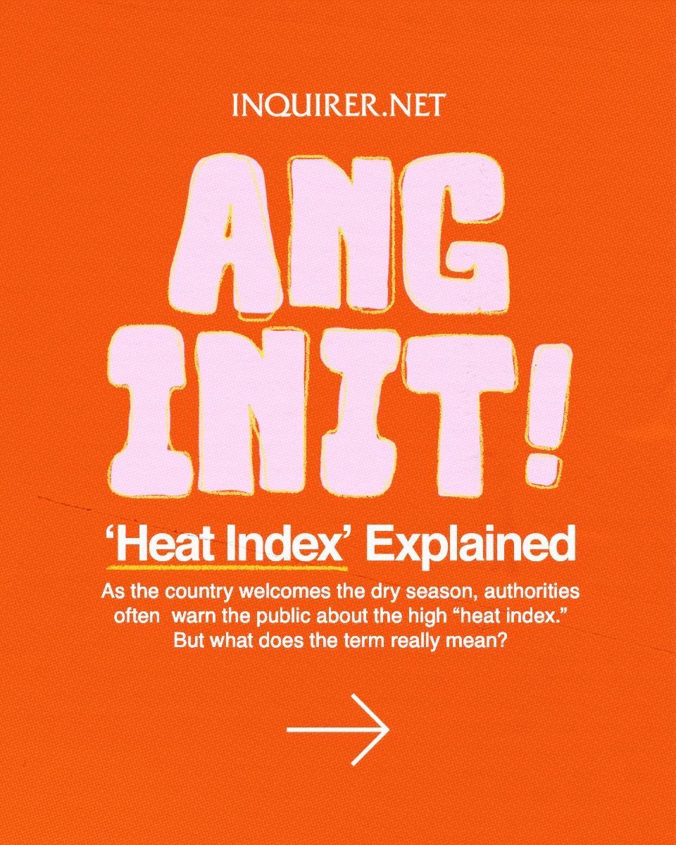 INQUIRER.net - WHAT THE HEAT? 🥵☀️ Pagasa continuously... | Facebook