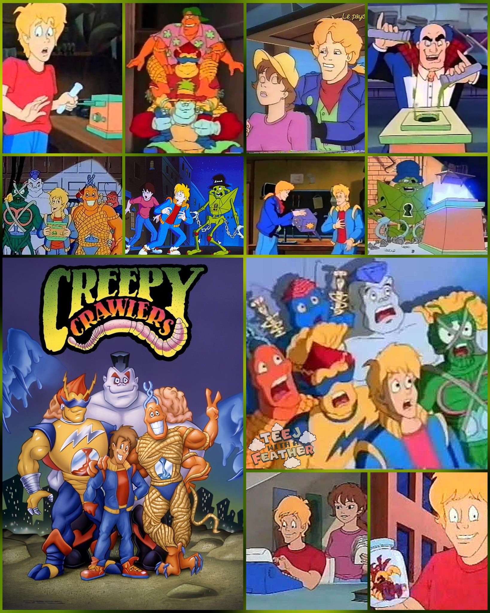 80’s Creepy Bug / クリーピーバグ Creepy Crawlers 1994 animated series overview