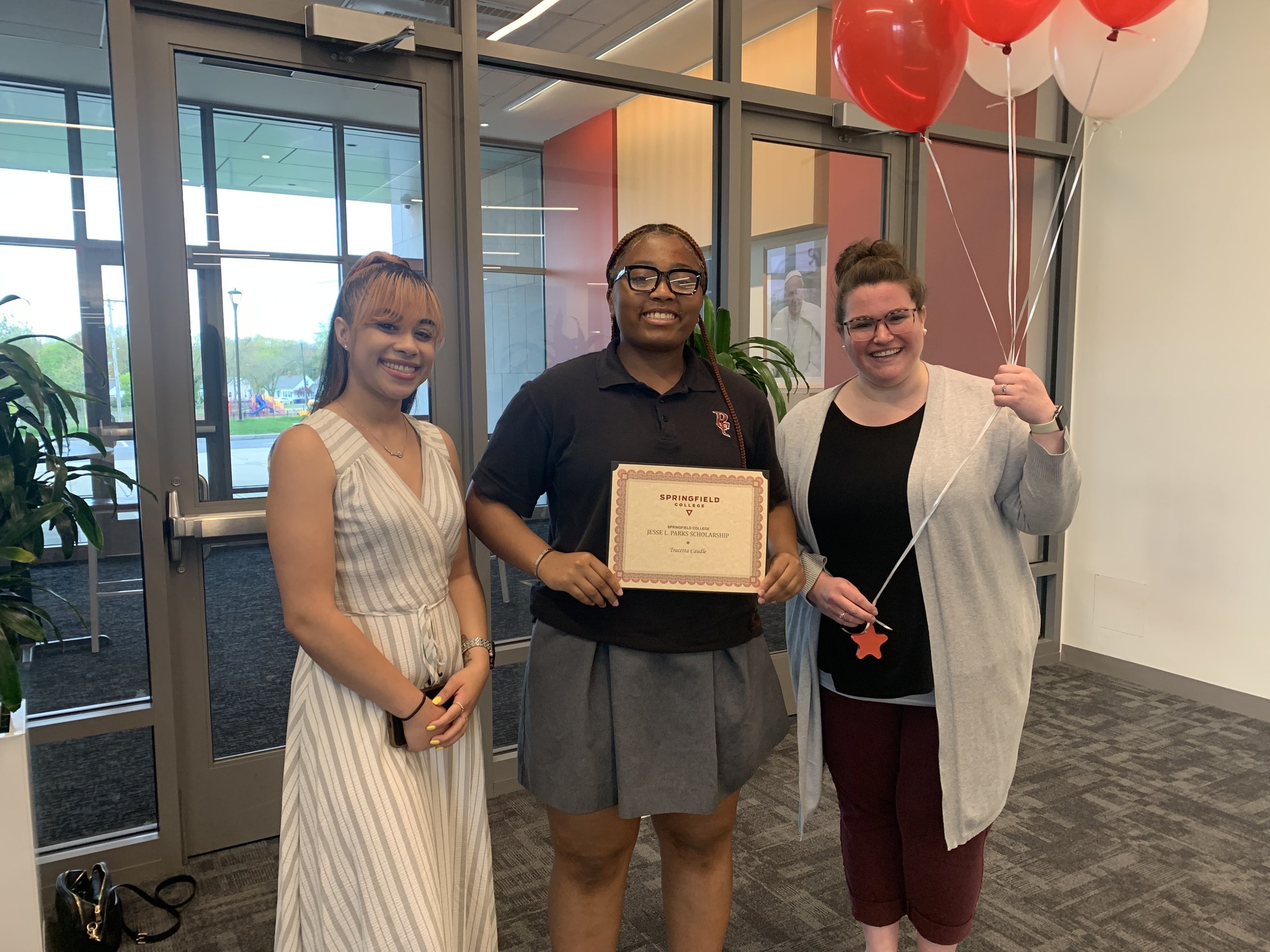 Our Jesse Parks scholarship winner,... - Springfield College | Facebook