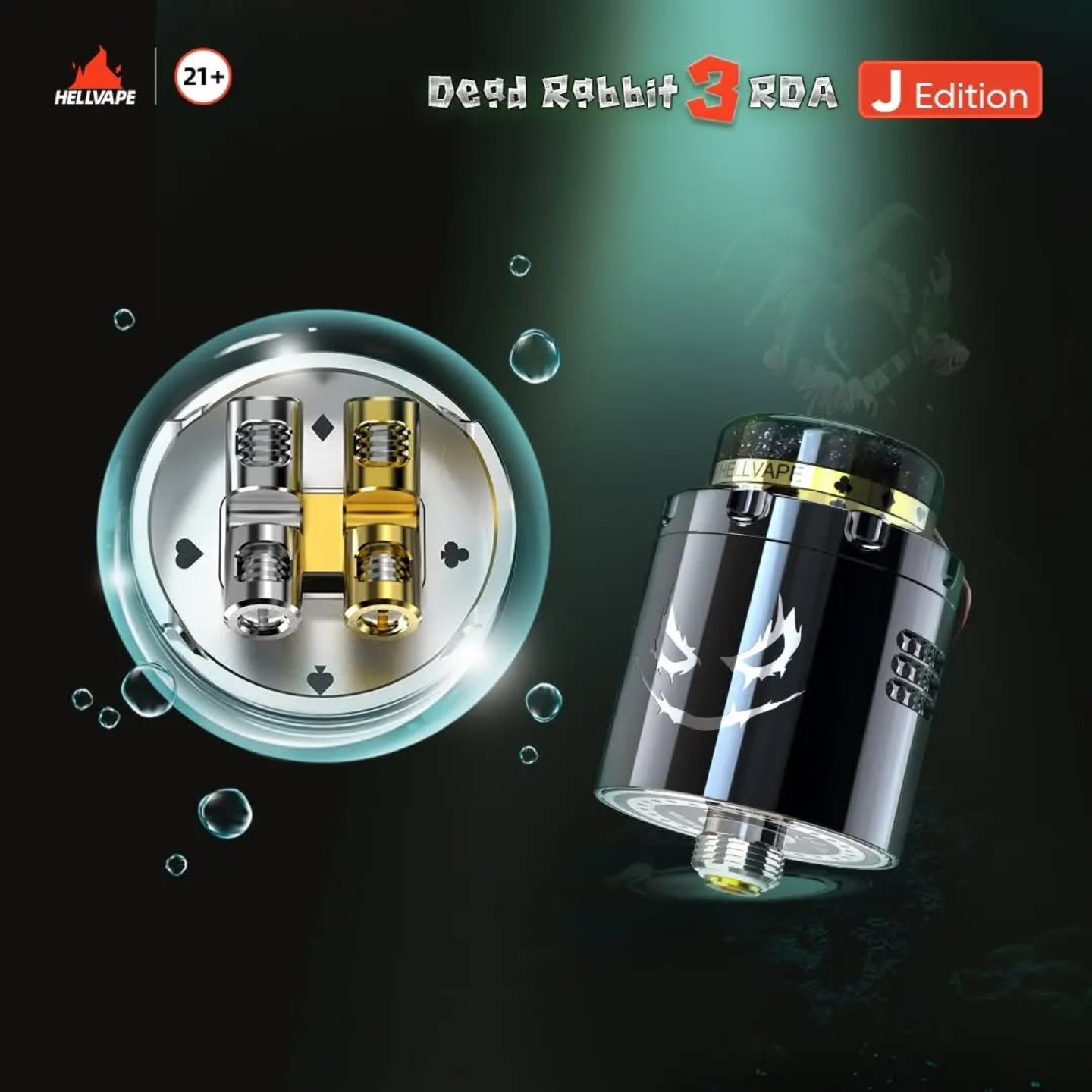 HellBay - Tampil beda dengan DeadRabbit 3 RDA J Edition. 🧐🌞 Logo khas ...
