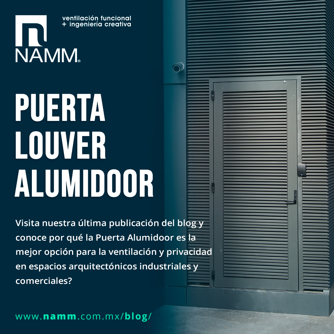 Grupo NAMM - 🚪 Descubre por qué la Puerta tipo Louver...