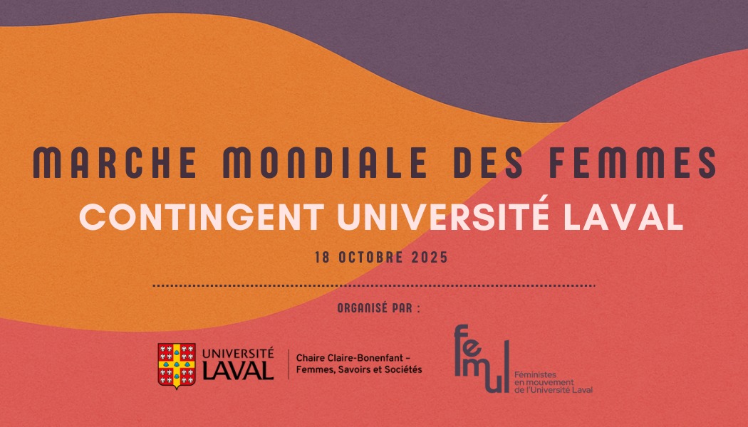 Contingent Université Laval - Marche mondiale des femmes 2025