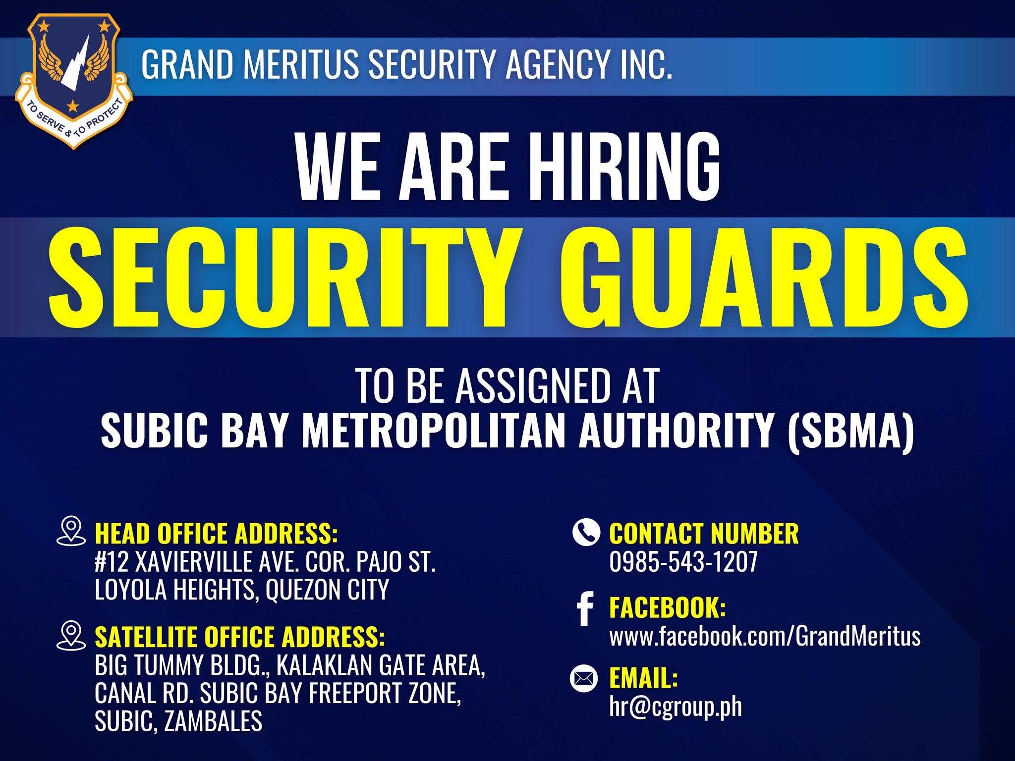 Grand - 𝐔𝐑𝐆𝐄𝐍𝐓 𝐇𝐈𝐑𝐈𝐍𝐆 𝐒𝐄𝐂𝐔𝐑𝐈𝐓𝐘 𝐆𝐔𝐀𝐑𝐃 𝐂𝐀𝐋𝐋𝐈𝐍𝐆 𝐀𝐋𝐋 𝐈𝐍𝐓𝐄𝐑𝐄𝐒𝐓𝐄𝐃 𝐀𝐏𝐏𝐋𝐈𝐂𝐀𝐍𝐓 ...