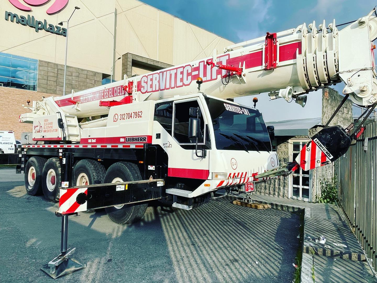 Servitec-lift - Izaje de compresor de gas de 10ton con...