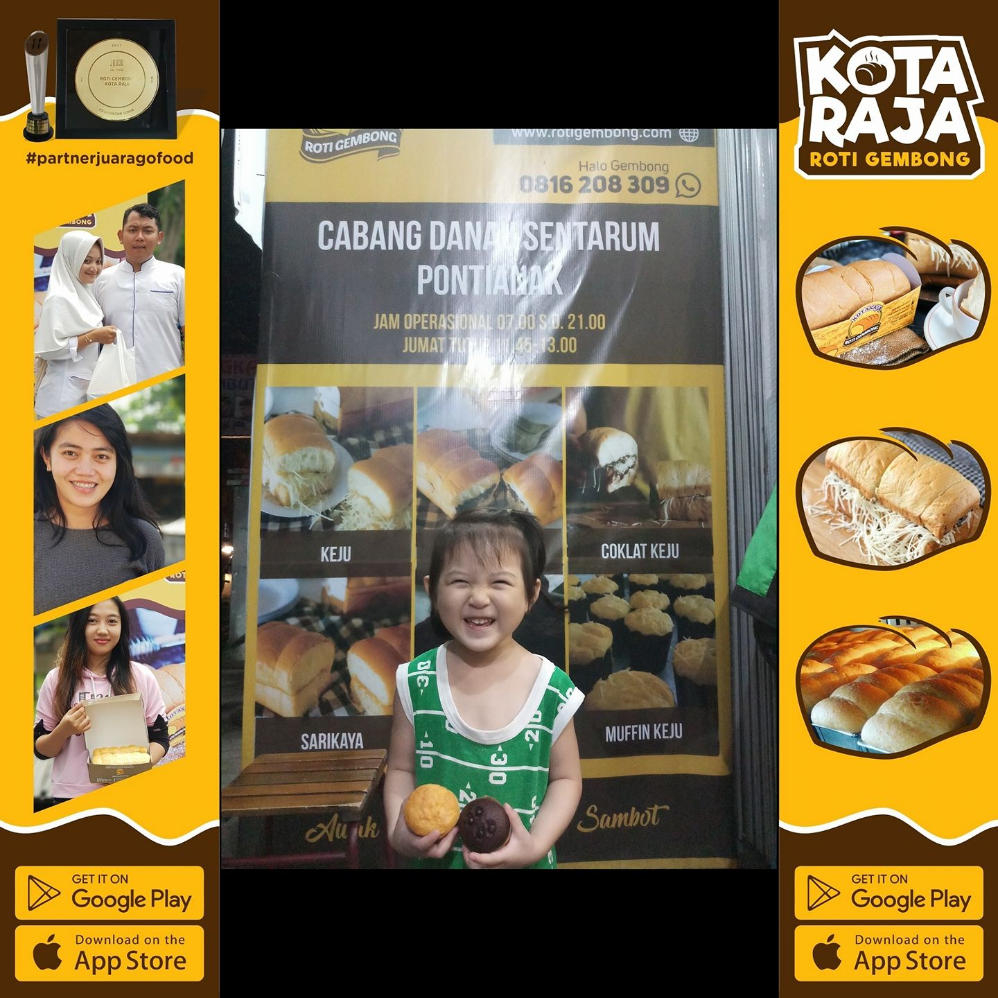 Selamaaaaaat... - Roti Gembong Kota Raja Pontianak