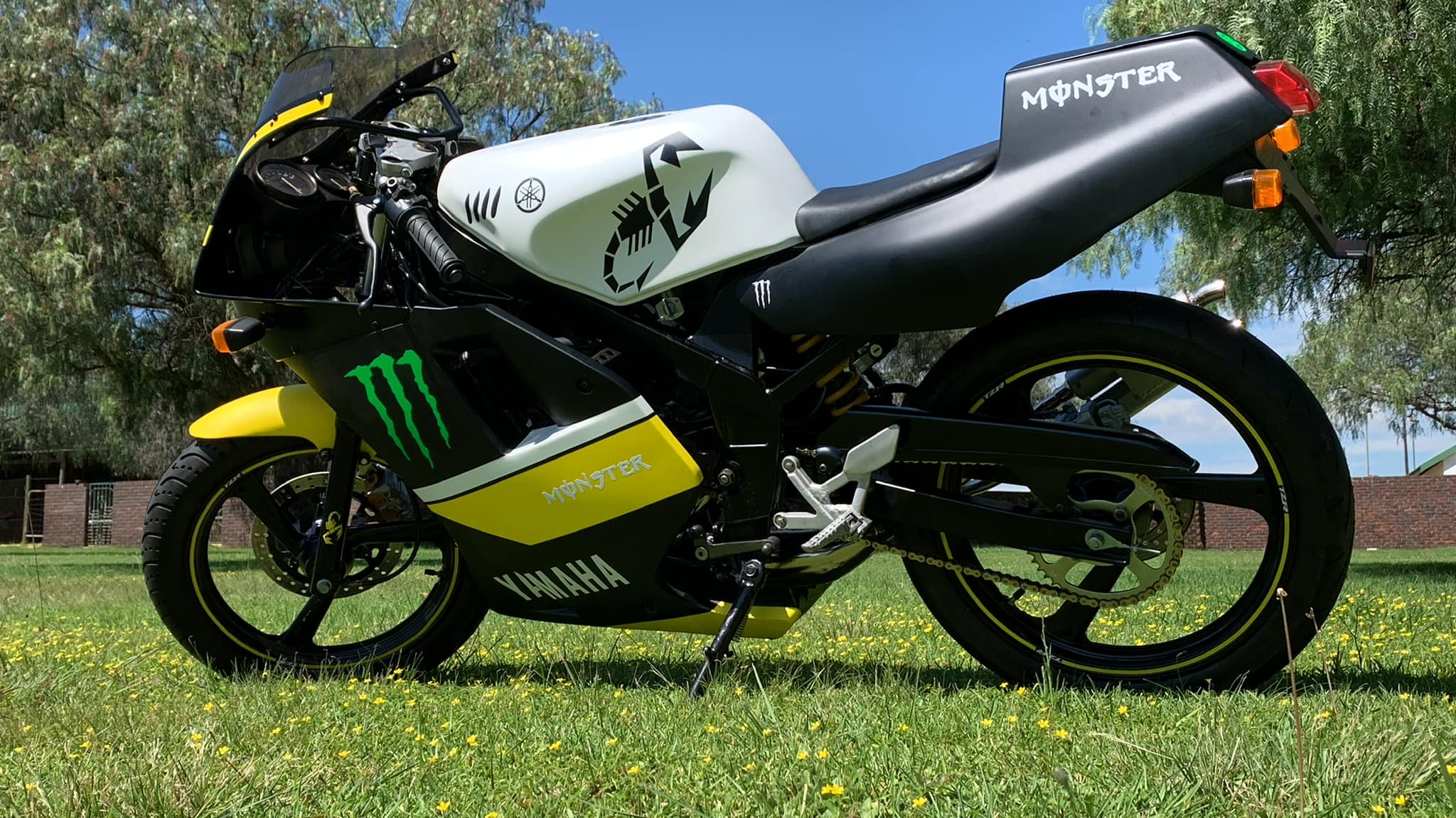 Yamaha TZR50 modifications for improved performance