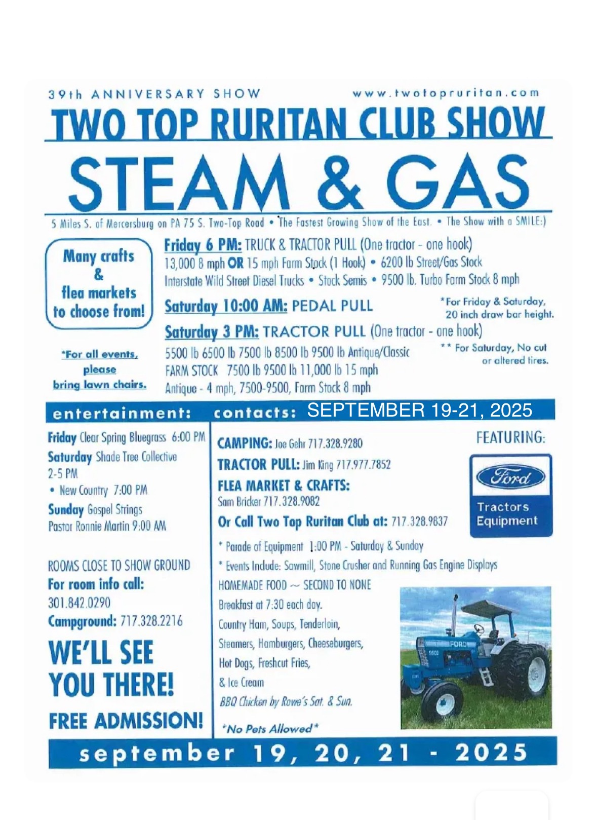 Two Top Steam & Gas Show 2025
