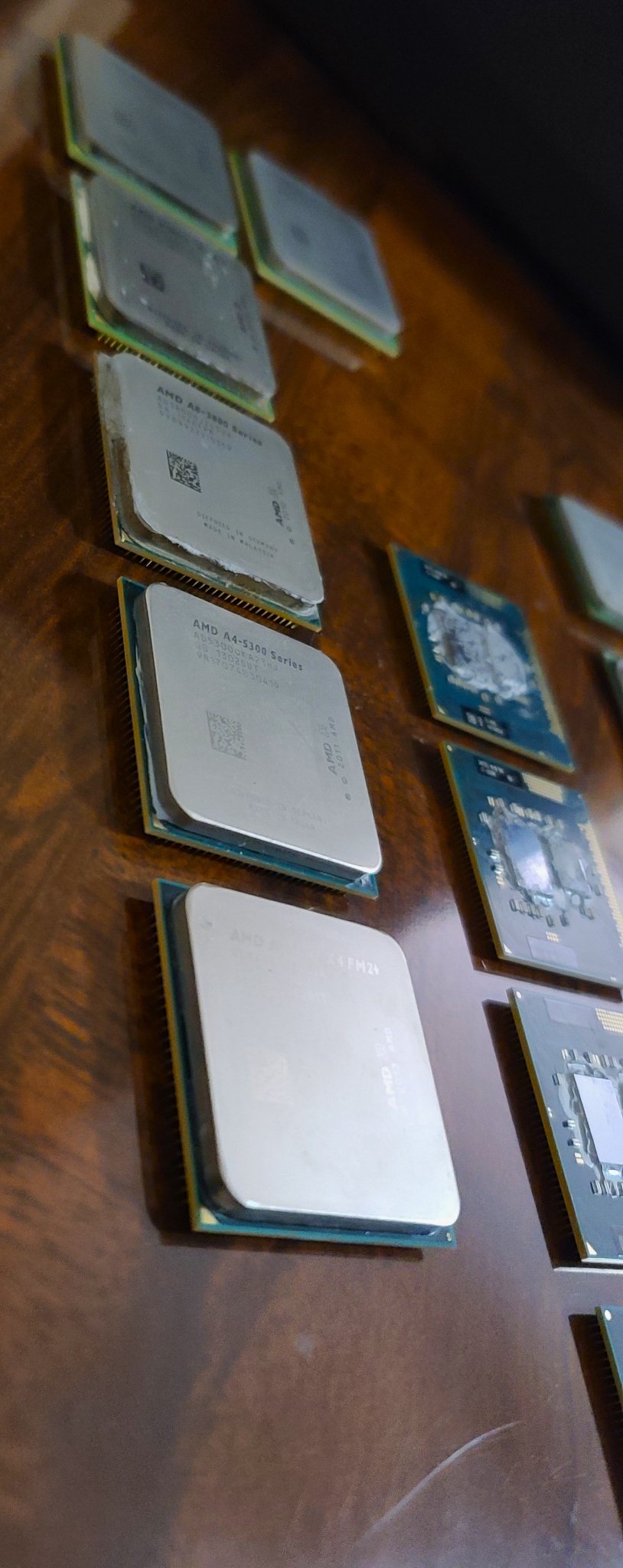 Assortment of Desktop & Laptop CPU's (AMD & Intel) - CPUs/Processors ...