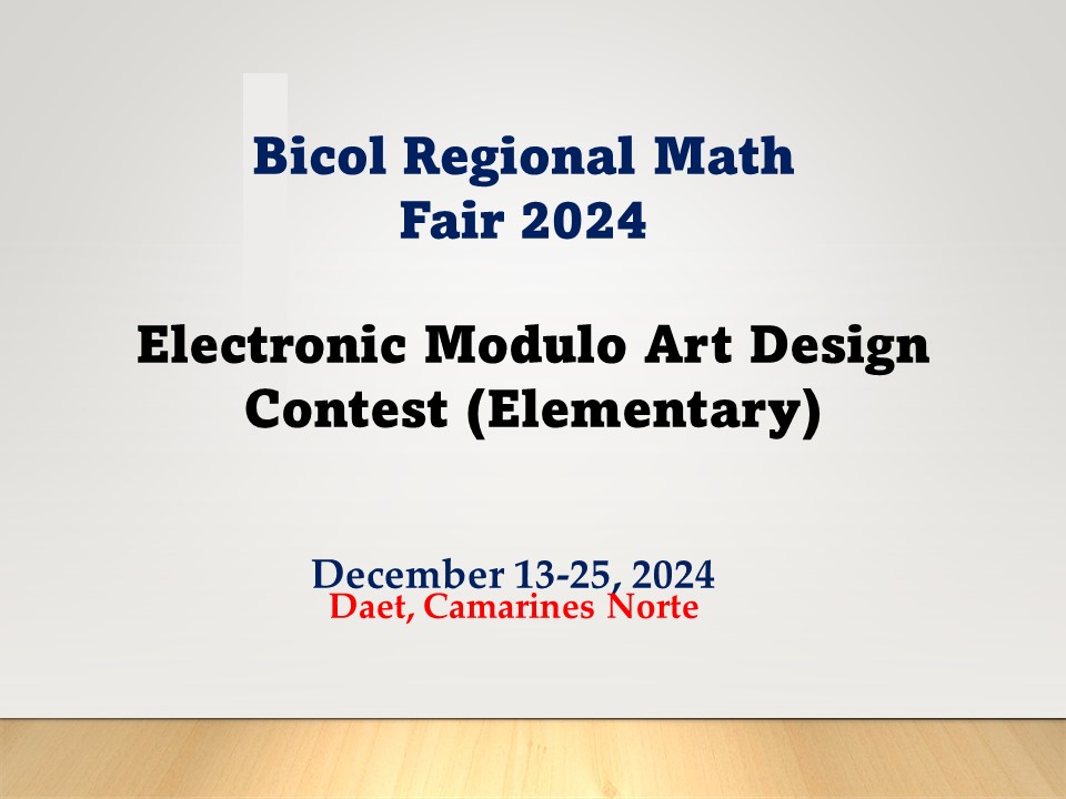 Congratulations to the winners!... - BICOL E-Modulo Art | Facebook