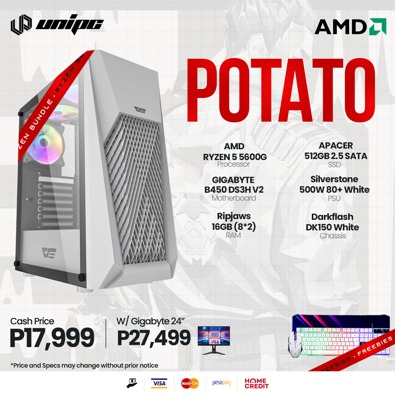 UniPC - Budget build na 'di tinipid sa PC parts?... | Facebook