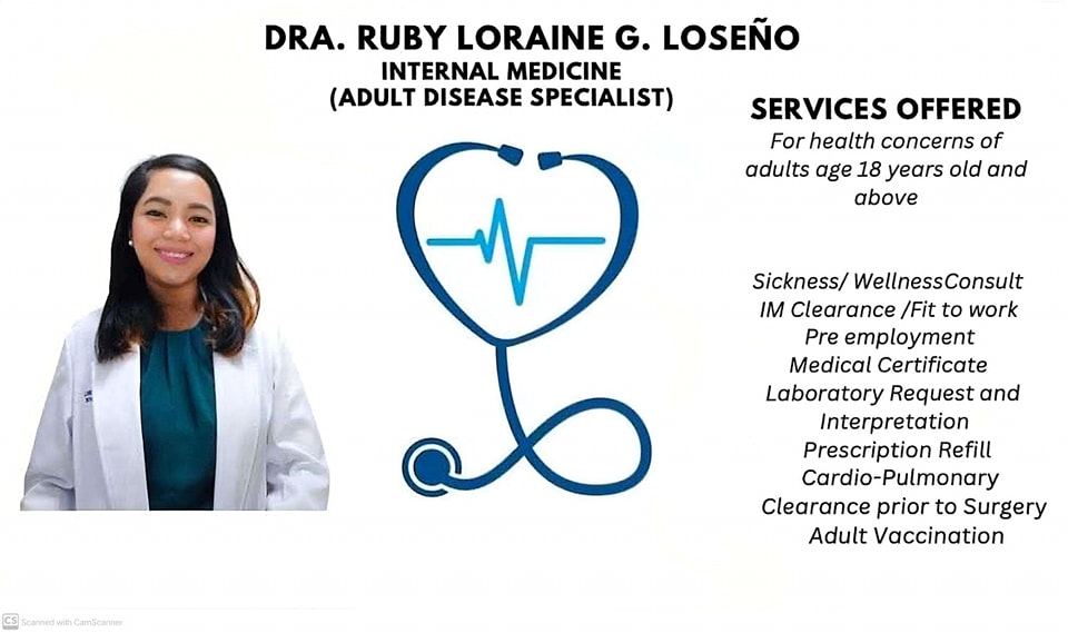 Internal Medicine Doctor- Adult Disease Specialist | Manila