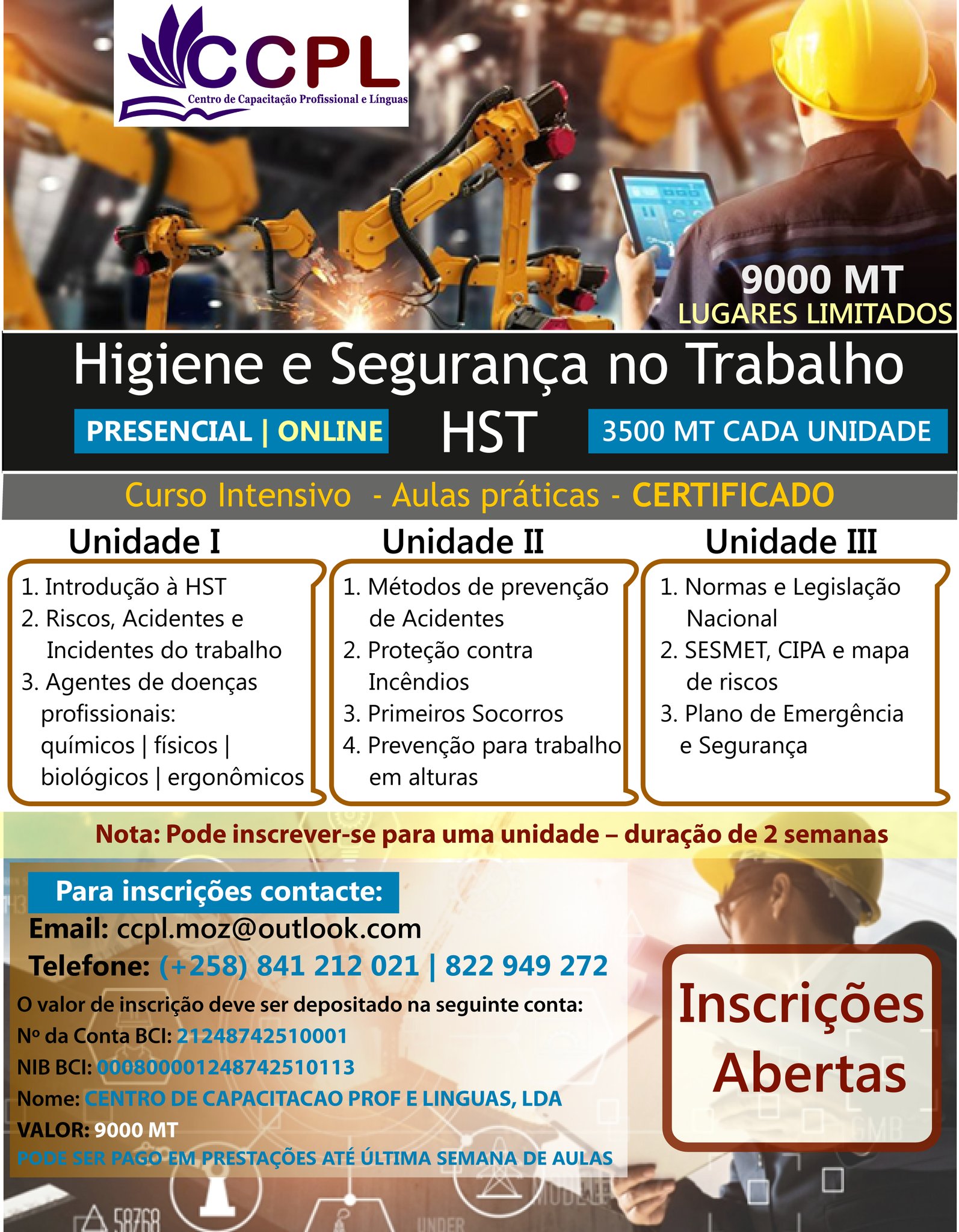 CCPL - Centro de Capacitação Profissional e Línguas, Lda | Facebook