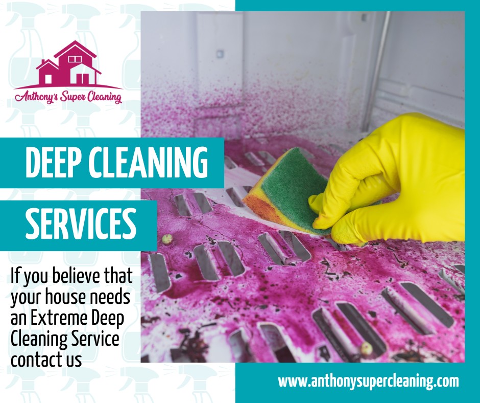 Our deep cleaning service is... - Anthony's Super Cleaning | Facebook