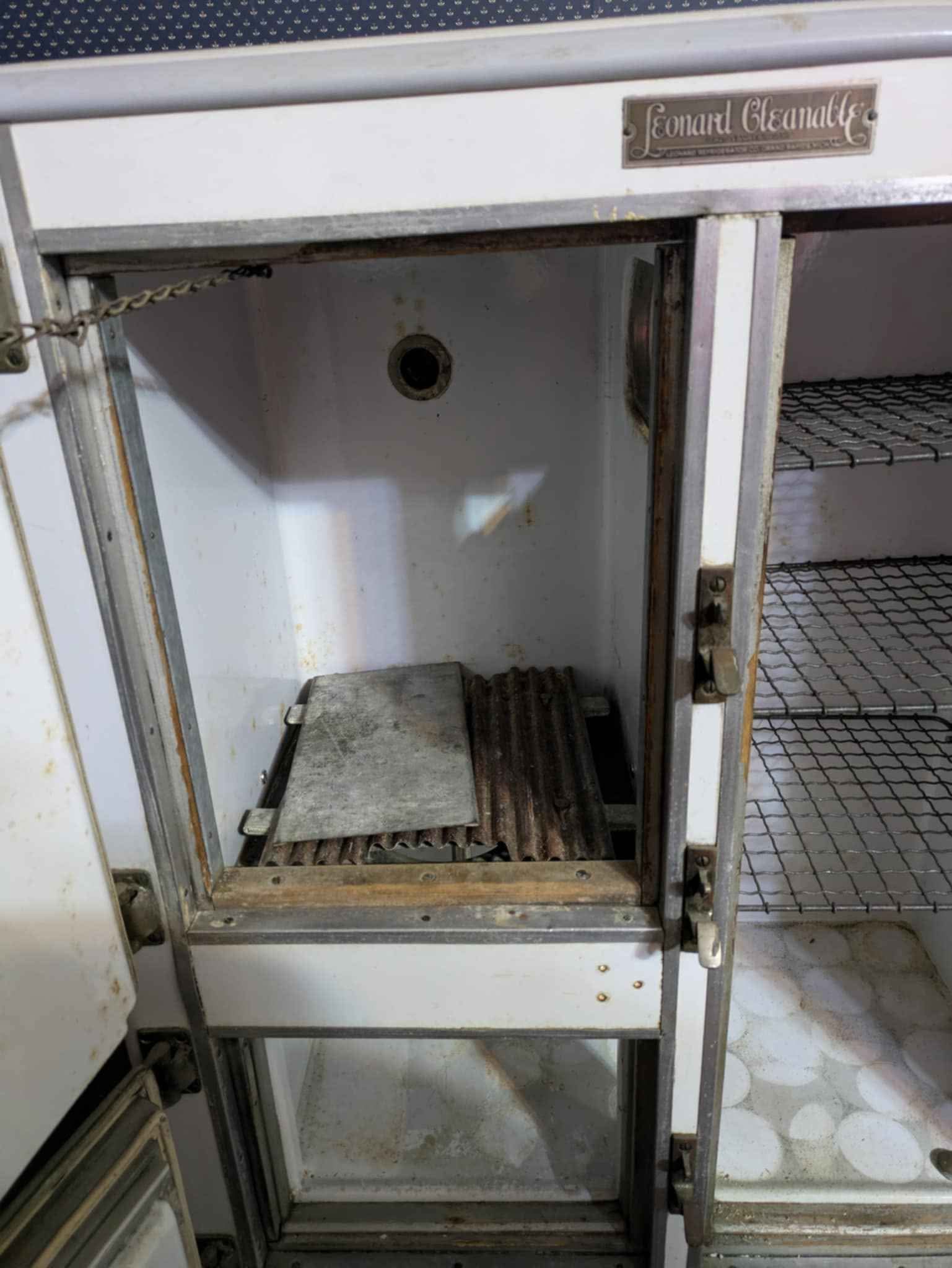 Leonard cleanable vintage ice box refrigerator - Refrigerators & Ice ...