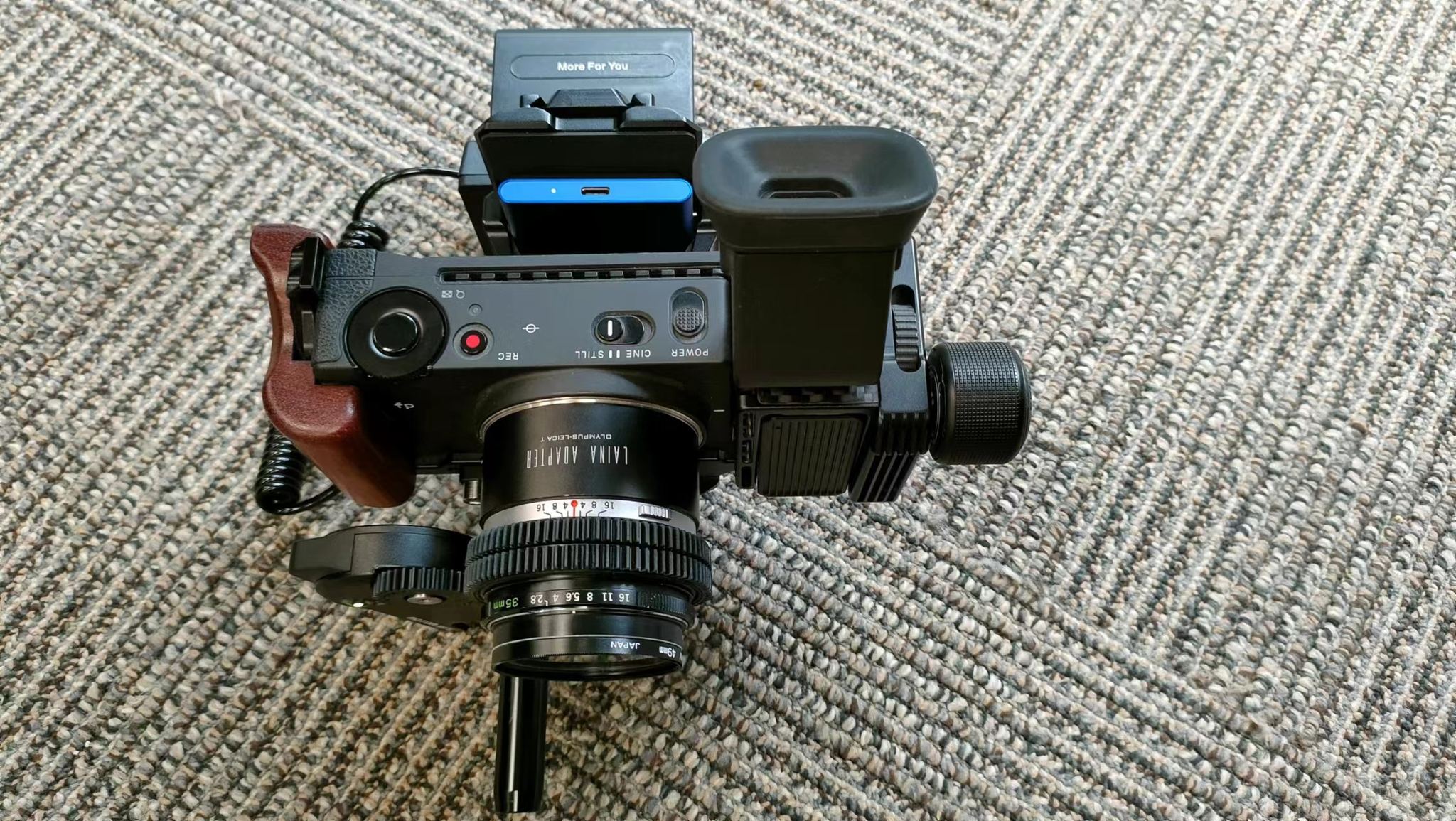 Ultra compact SSD setup for Sigma fp camera