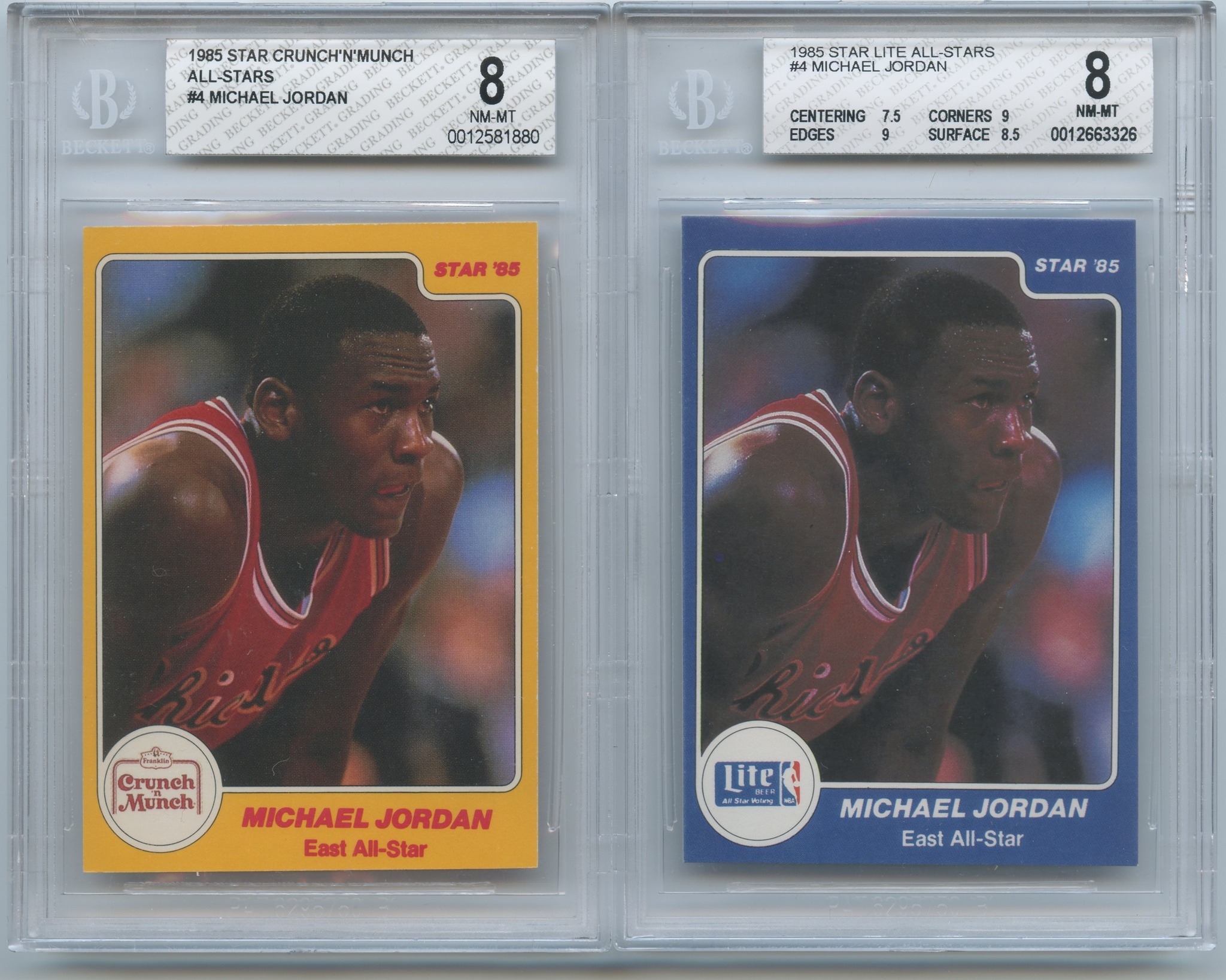Michael Jordan 1985 STAR Gatorade Rookie Card $2800 shipped