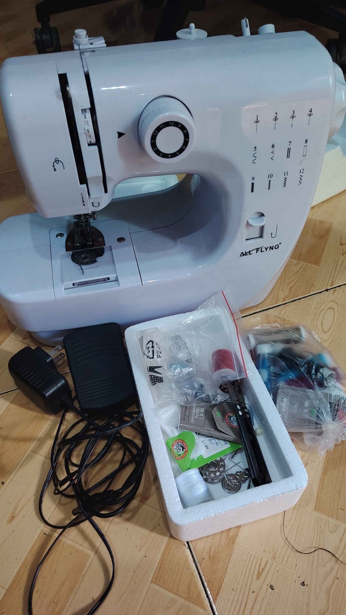 【ALL FLYING】Portable Electric 609 Sewing Machine Household New ...