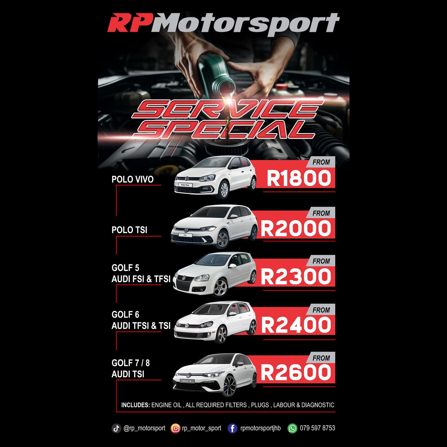RP Motorsport - ‼️ SERVICE SPECIALS ‼️ We RP Motorsport... | Facebook