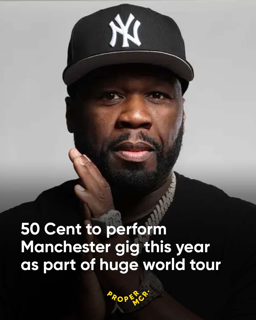 The rapper is performing at the AO... - Proper Manchester