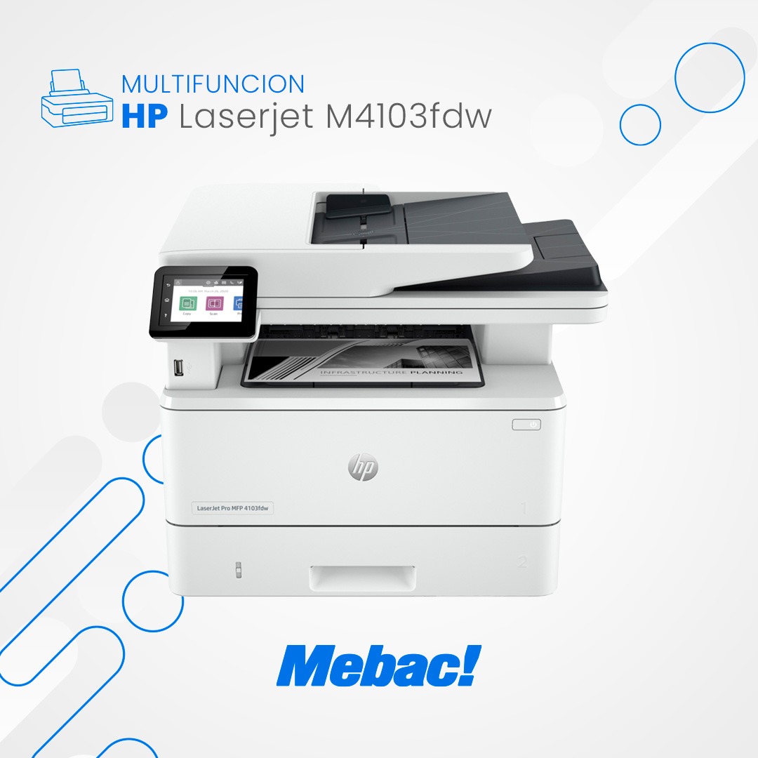 Mebac! Salta - Te presentamos la Hp Laserjet M4103fdw 👌... | Facebook