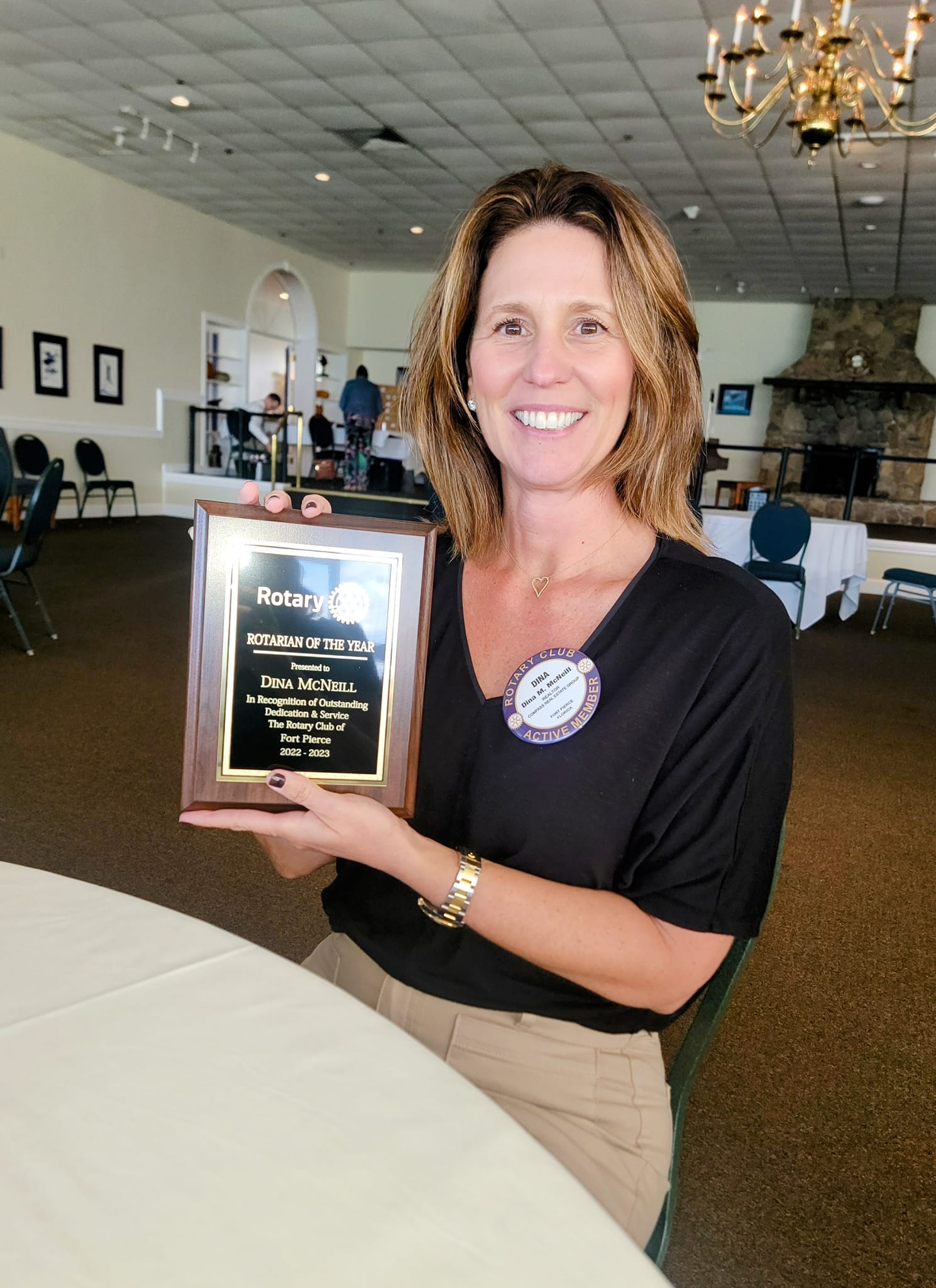 🌟 Congratulations to Dina... - Fort Pierce Rotary Club
