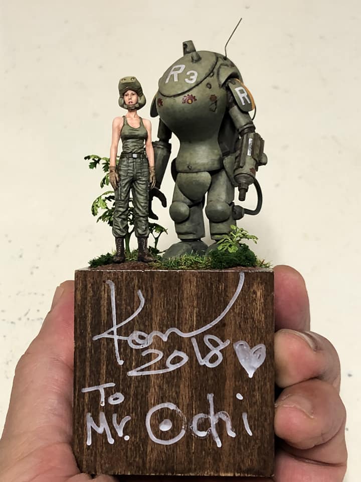S.A.F.S. Kaiyodo 1/35 plastic kit by 越智信善 TW @ ochi_0033 #Art