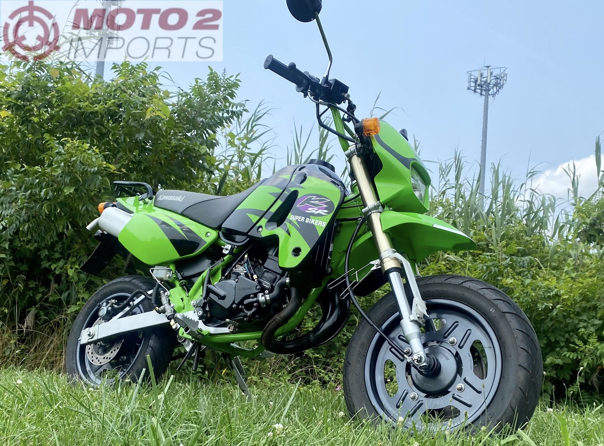 Kawasaki KSR-II 80cc Two-Stroke Available from Moto2 Imports Rare
