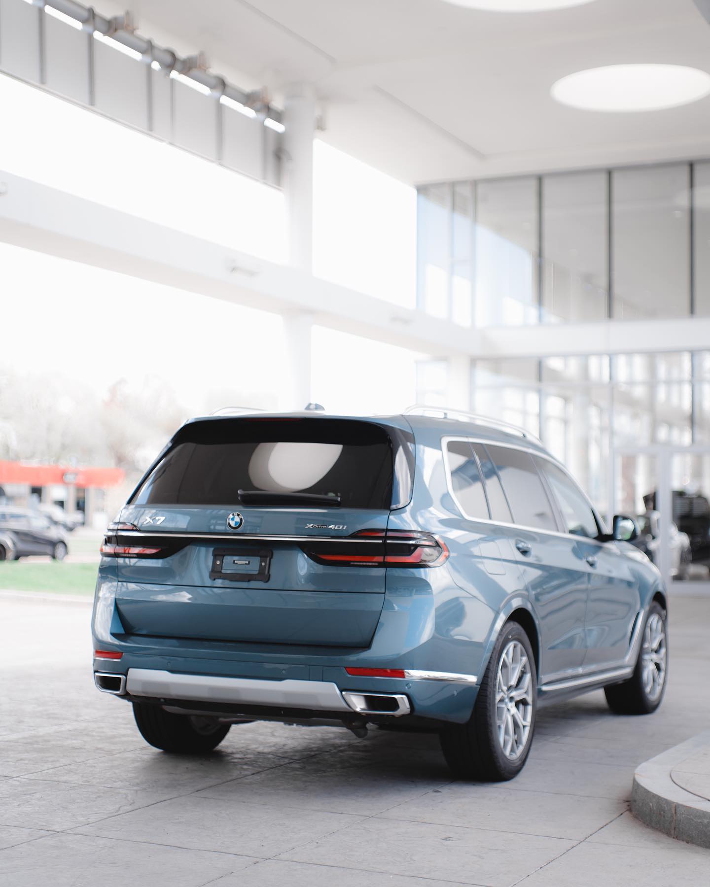 BMW of Peabody - Stunning 2023 BMW X7 SAV in Blue Ridge...