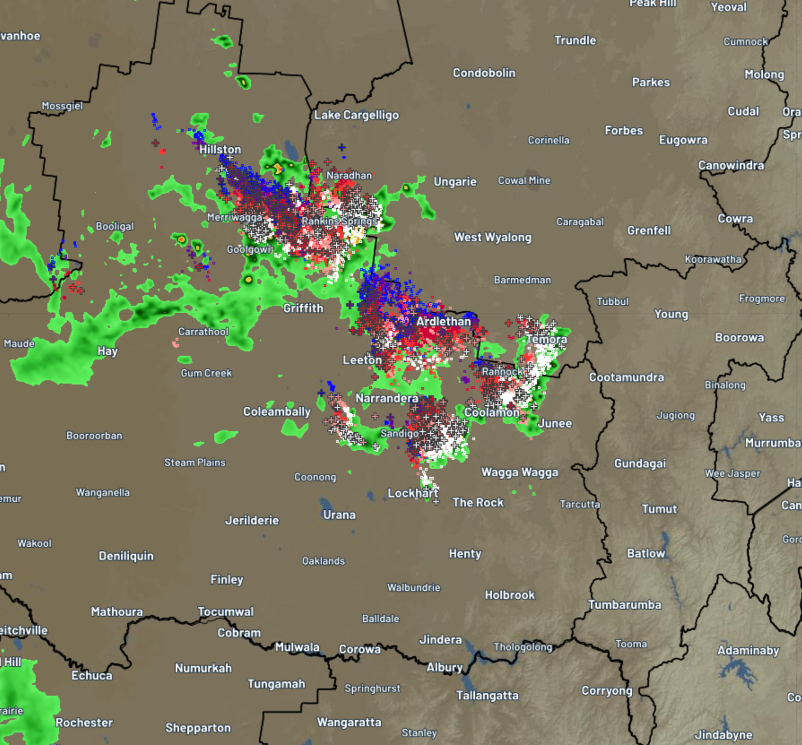 Higgins Storm Chasing - 11:10AM SOUTHERN NSW STORM UPDATE: Isolated to ...