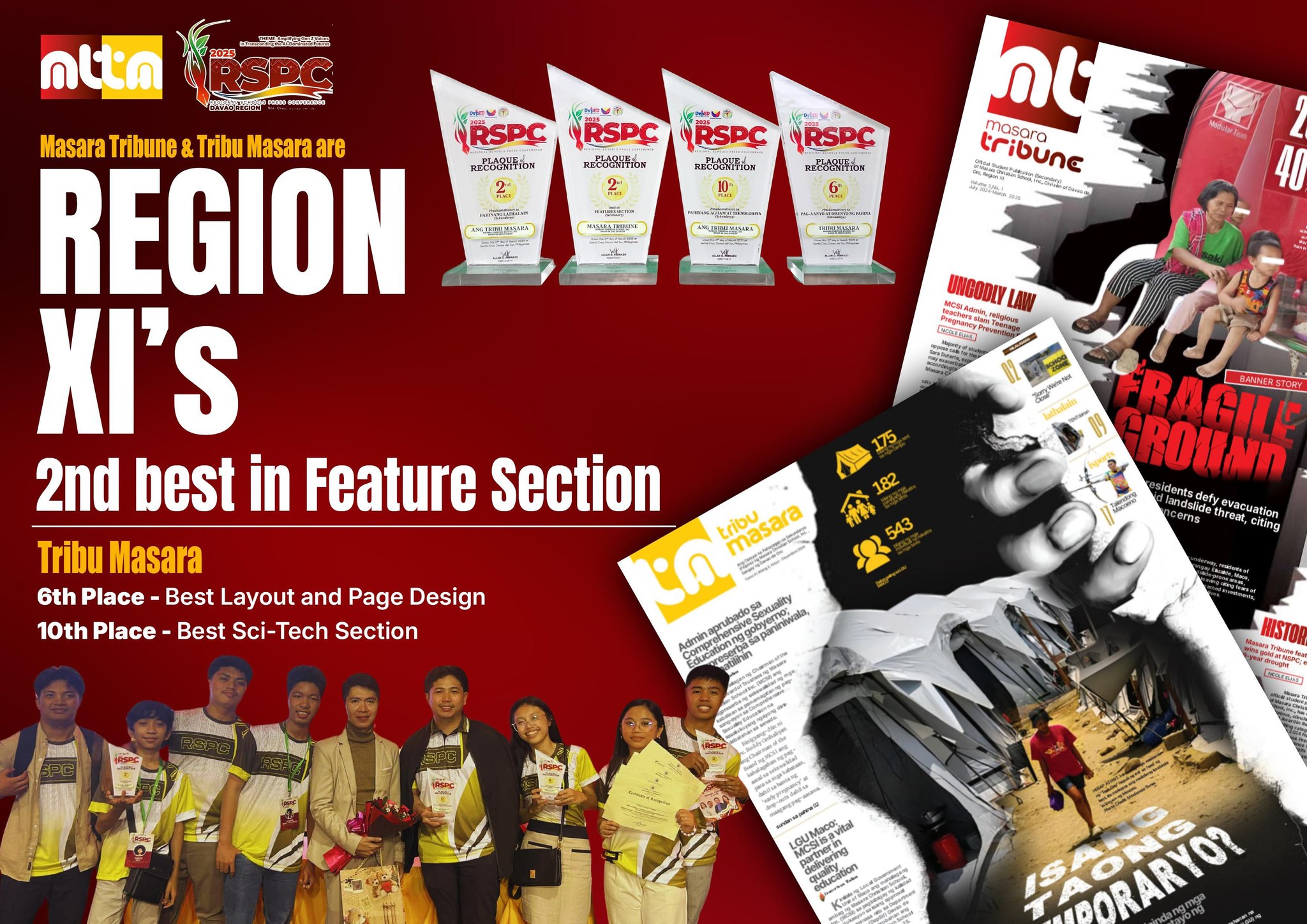 Tribu - Masara Christian School, Inc. shines with pride at RSPC Davao ...