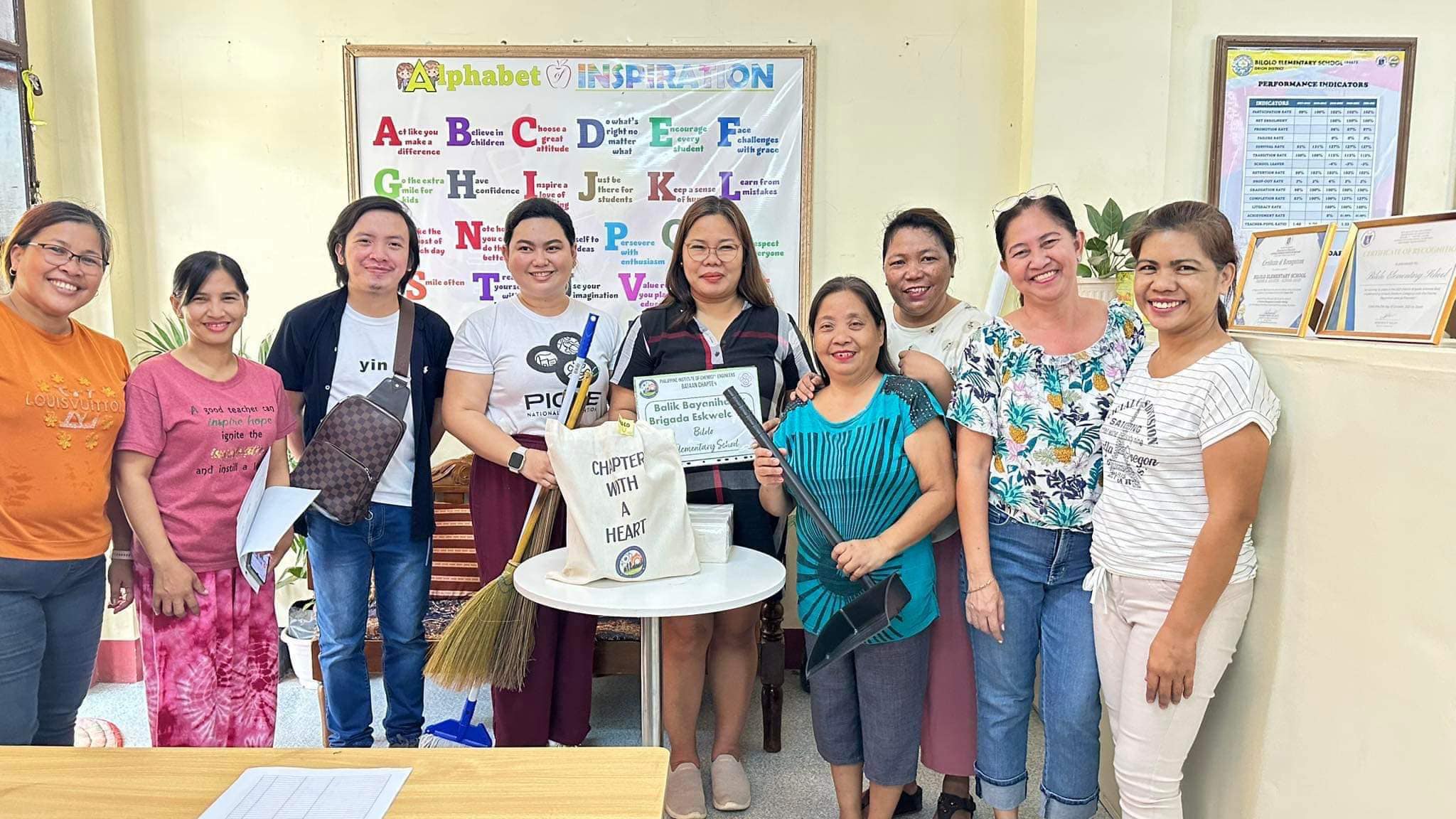 PIChE Bataan Balik Bayanihan x Brigada Eskwela 2023 Project was a ...