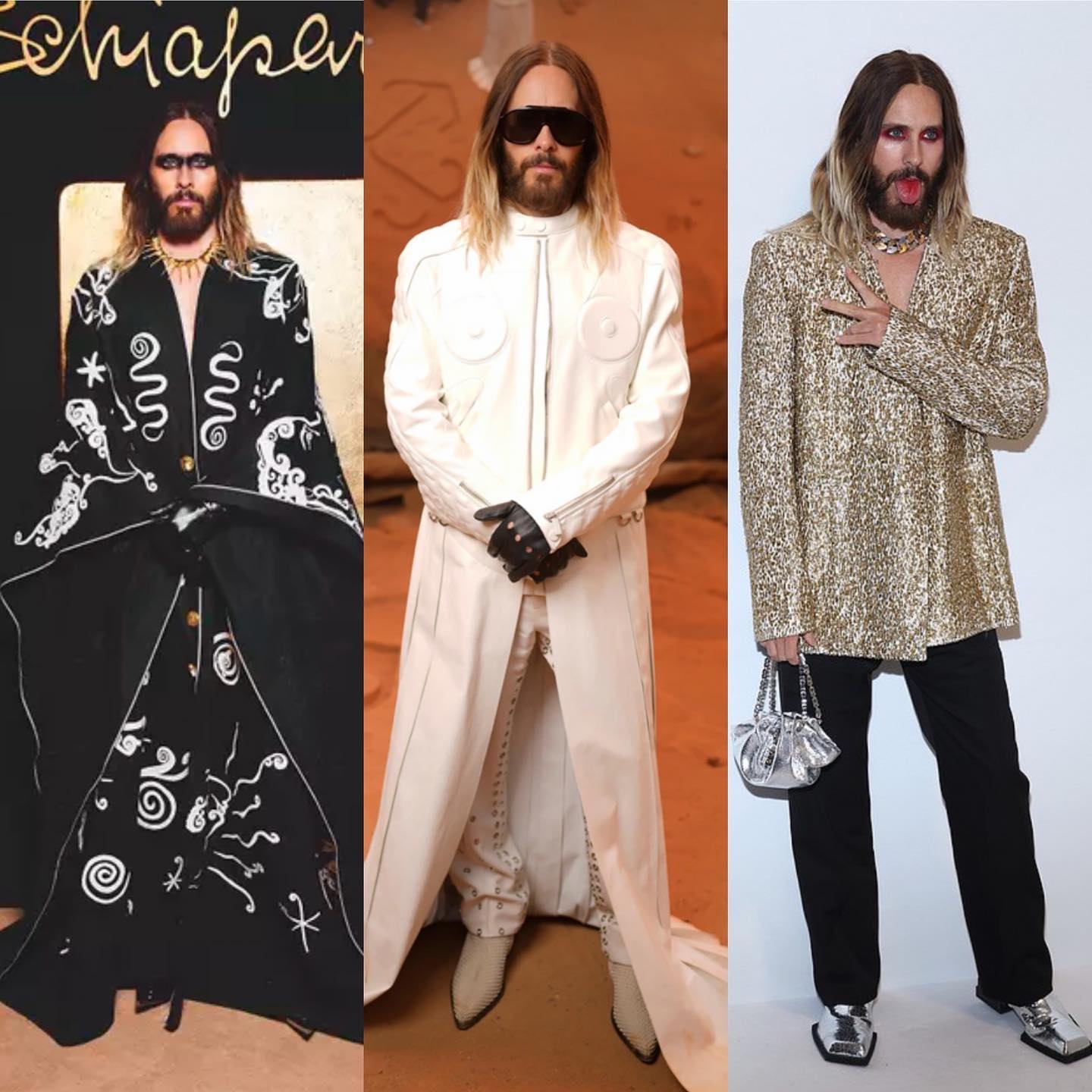 Vogue Greece's November issue features Jared Leto in a series of