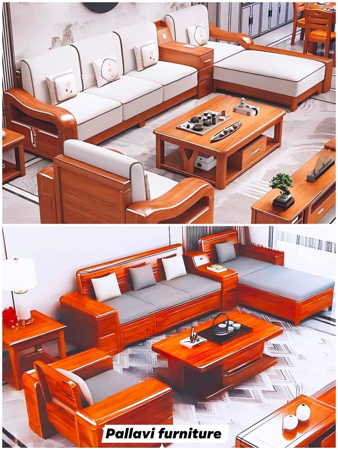 Pallavi furniture - Beautiful wooden luxury sofa set 💘💘 | Facebook