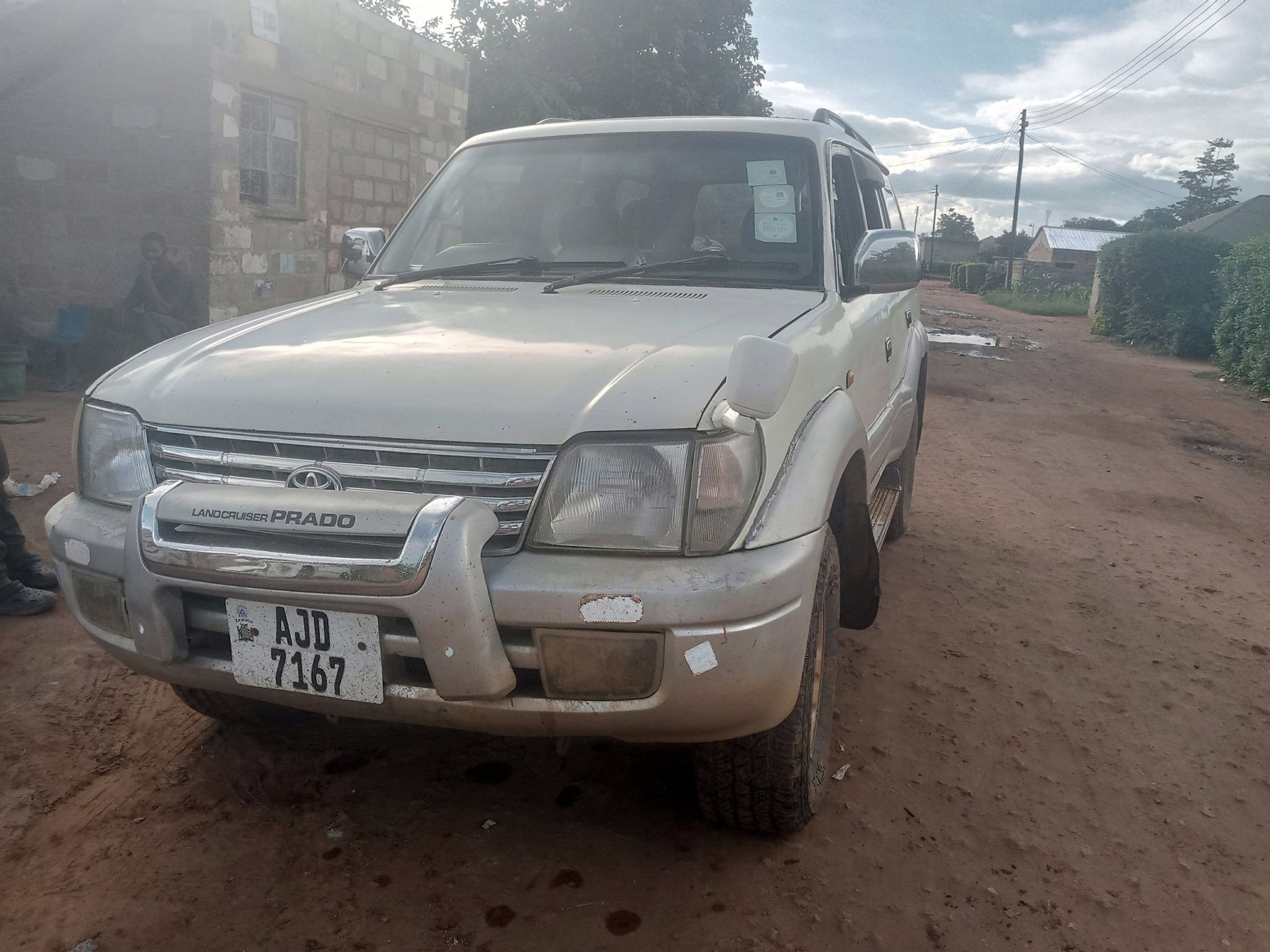 Follow Silumbwe Silumbwe International car supplier Toyota Prado