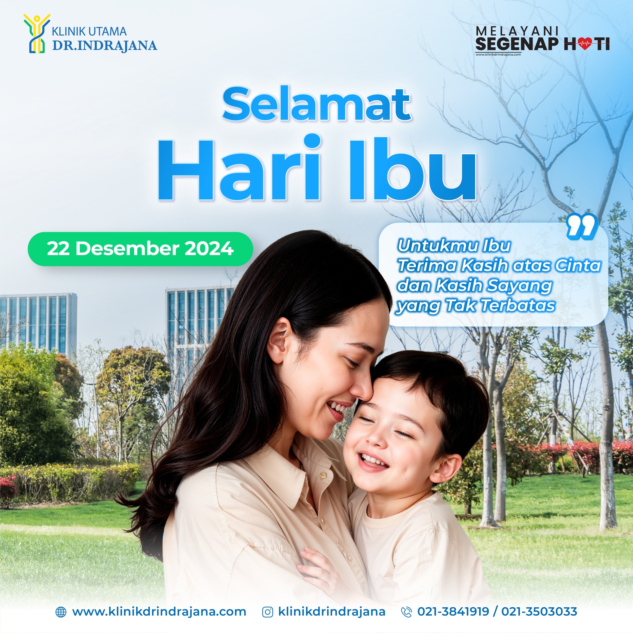 Klinik - ️ Selamat Hari Ibu : Untukmu Ibu Terima Kasih atas Cinta dan ...