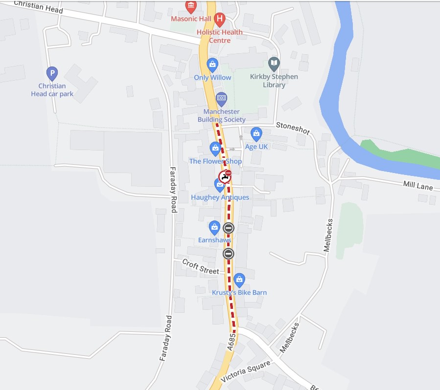 ⛔️🚧A685 Market St, Kirkby Stephen 🚧⛔️... - Cumbria Road Watch | Facebook