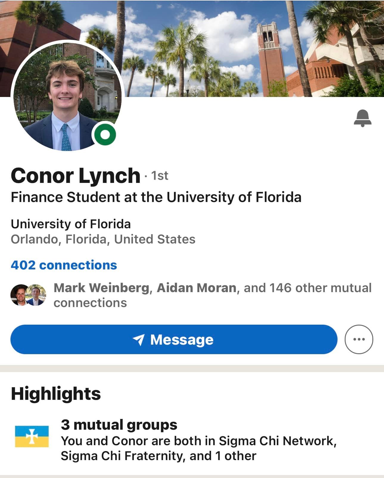 Welcome Gator 🐊 SIG... - Sigma Chi at UF, Gamma Theta Chapter | Facebook