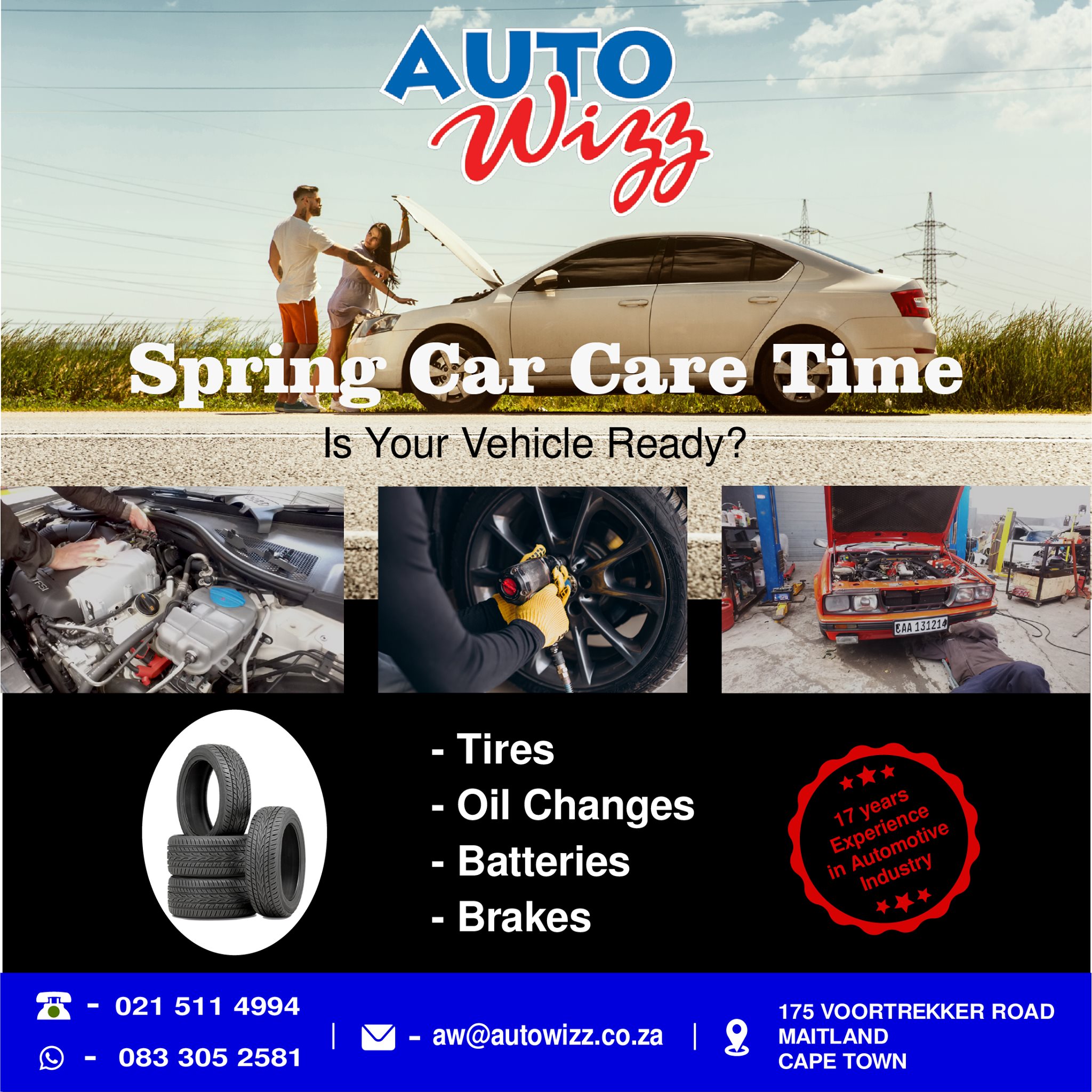 Auto-wizz - New season, New car. Make sure your car is...